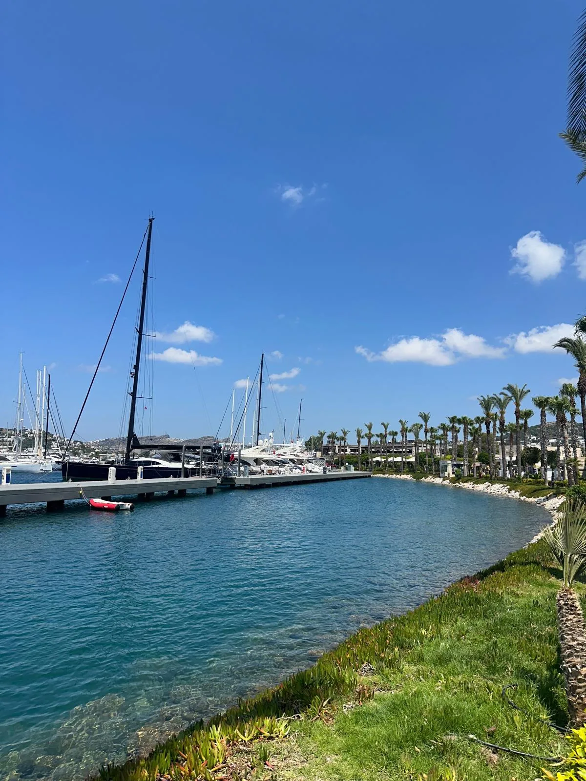 The azure stillness of a summer's afternoon.