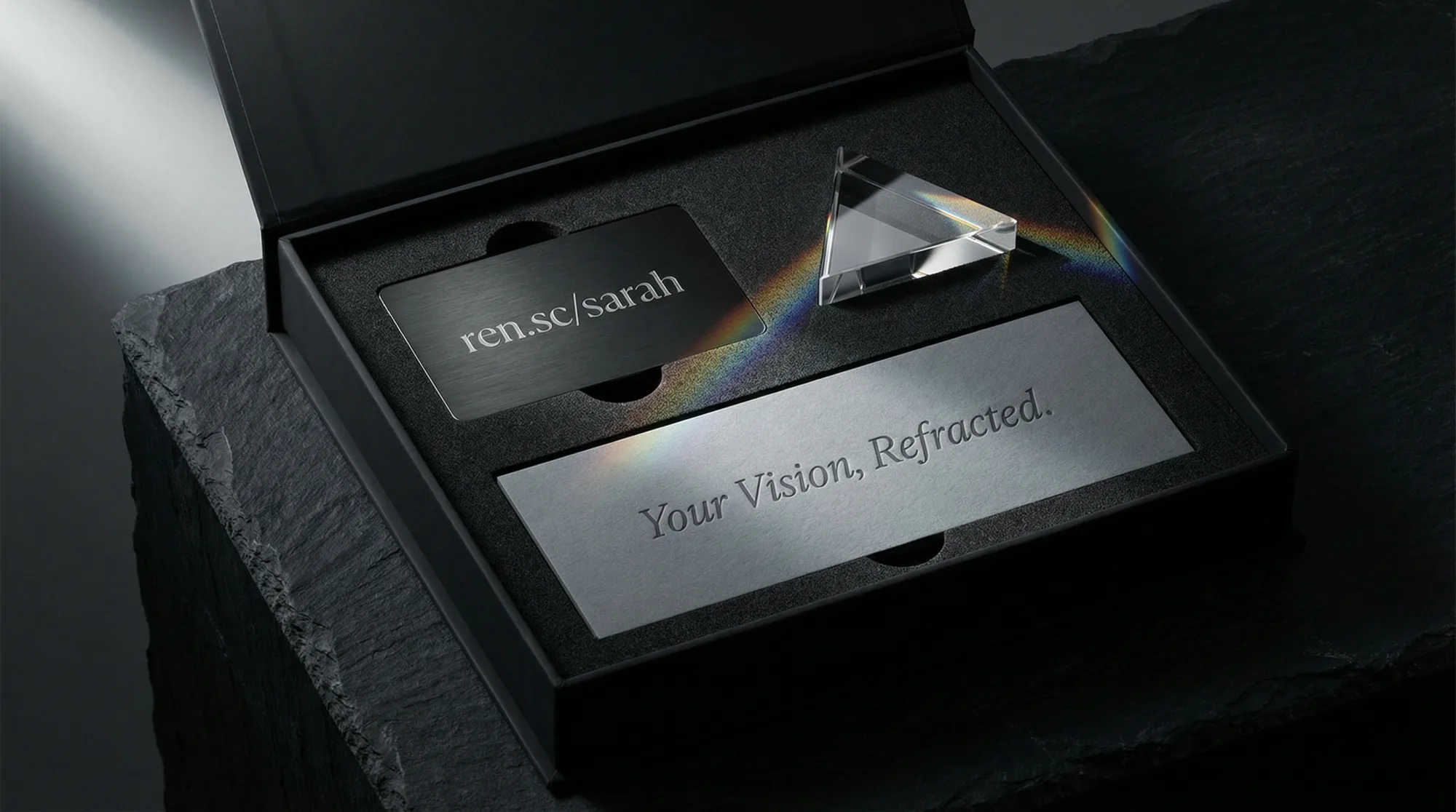 The prism of possibility.